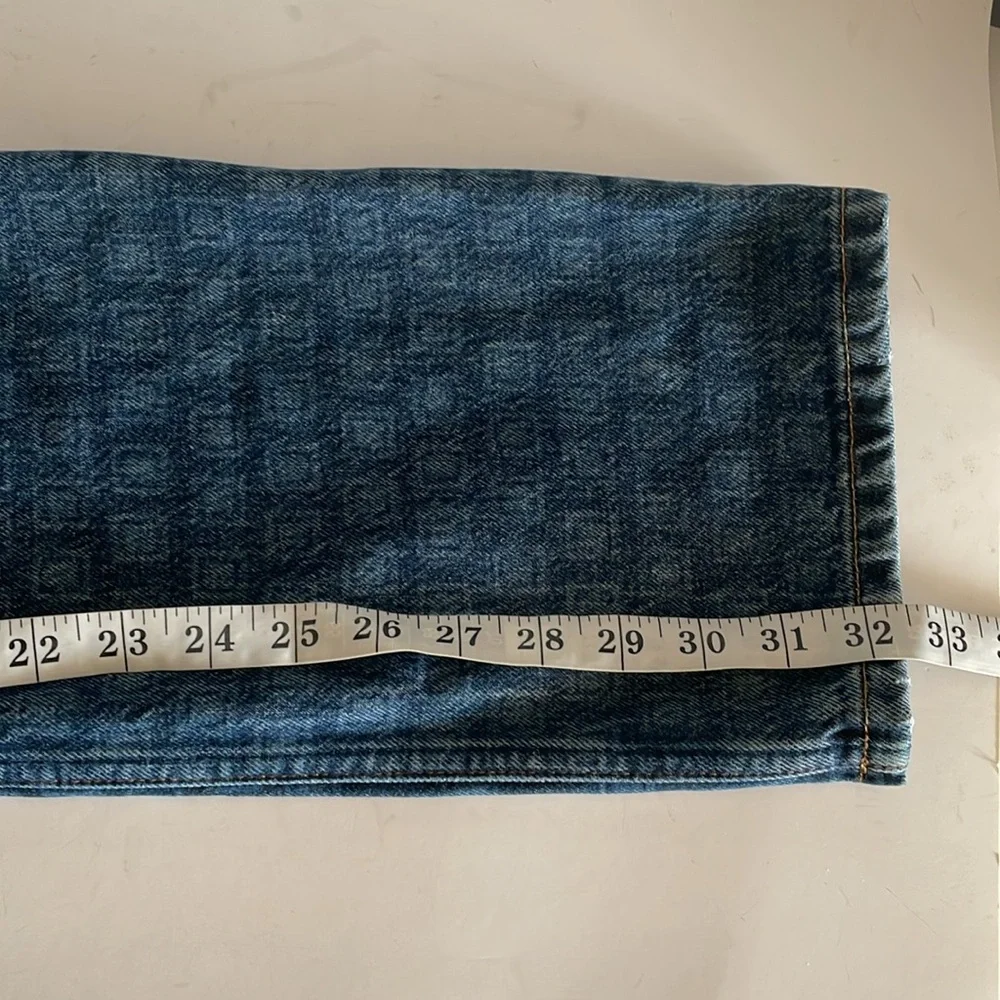 Reformation Cynthia High Rise Straight Long Jeans in Disco size 27 - Picture 8 of 9